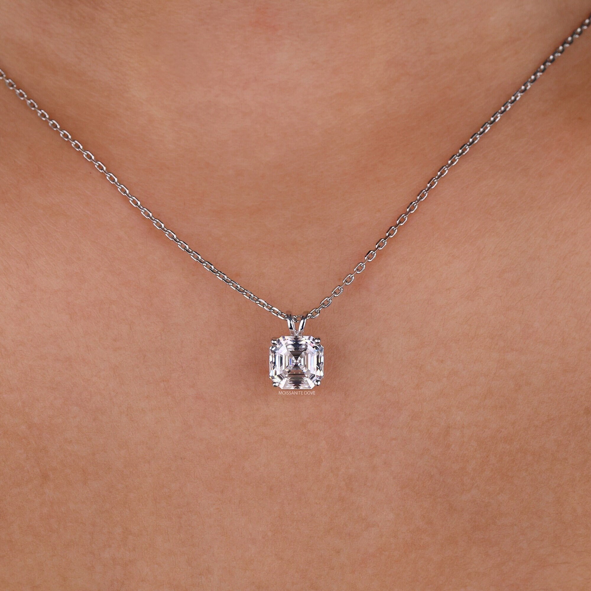 Asscher pendant sale