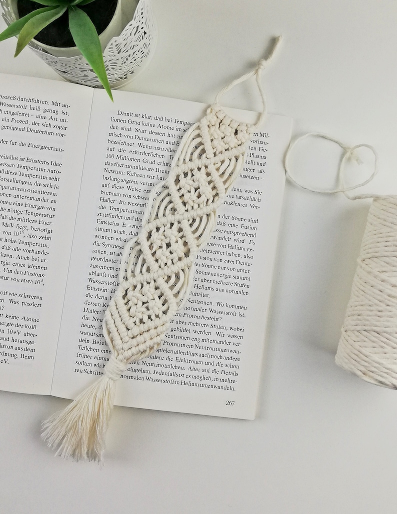2 Macrame Bookmark Patterns PDF Instant Download Tutorial Etsy