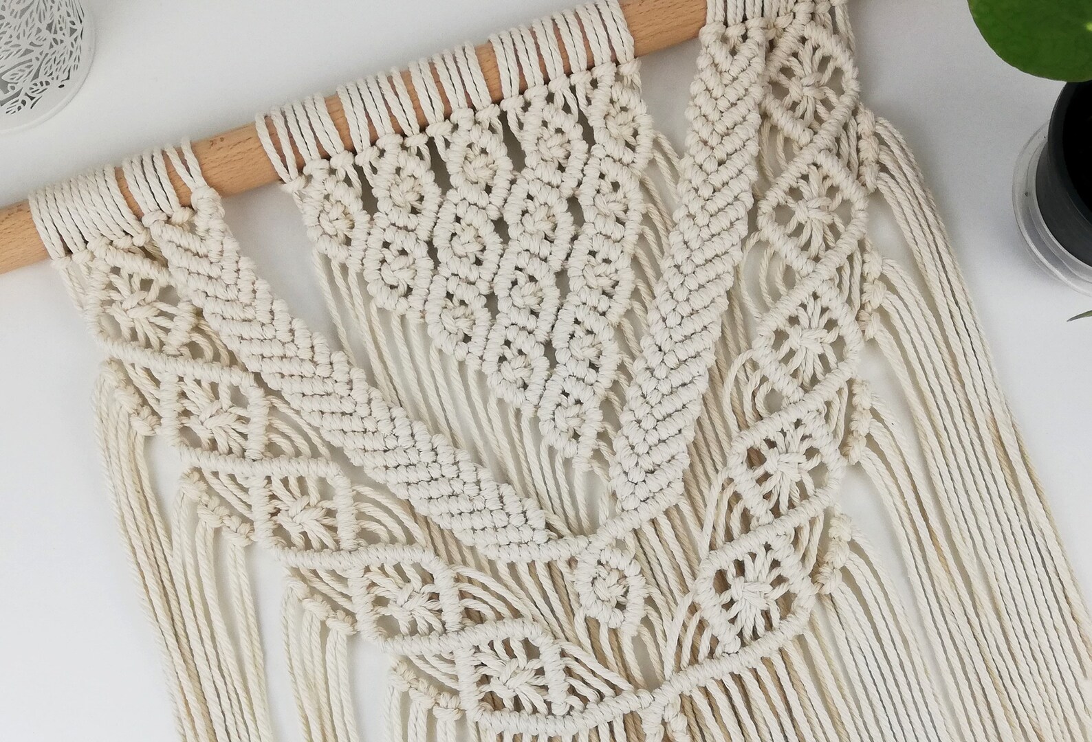 Macrame Pattern | Wall Hanging PDF Tutorial | Instant Download | Knot ...