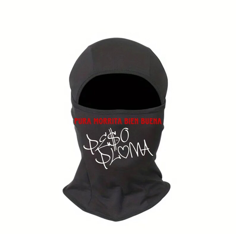 Peso Pluma Ski Mask Face Mask Etsy