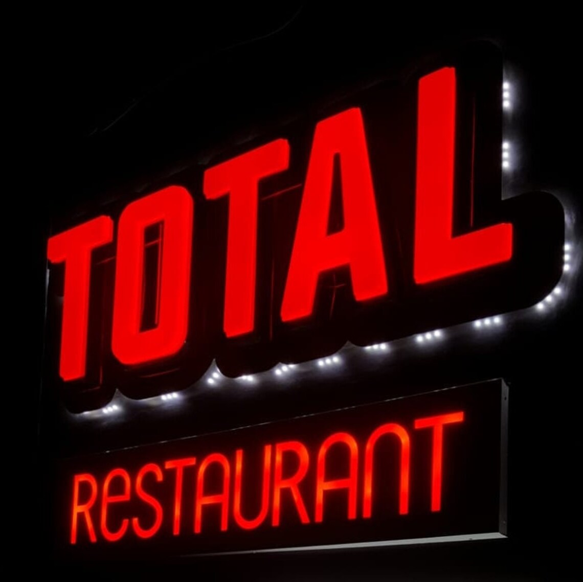 Illuminated Sign Led Business Sign Metal Light Sign Custom Etsy