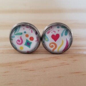 Floral Flourish 2 Studs
