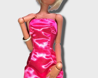 Lace-up Pink Dress for Smart Doll // 1/3 Scale, 60cm Doll, BJD