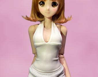 Klasyczny top typu halter dla lalki Smart // Skala 1/3, lalka 60 cm, BJD