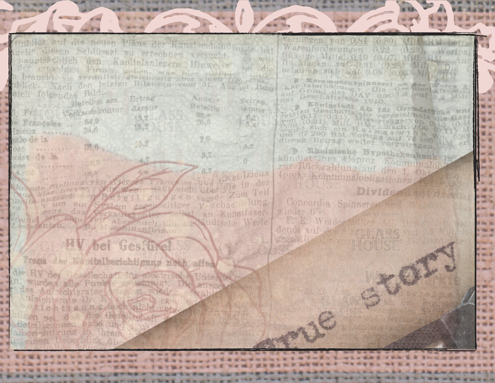 Tattered Newspaper Junk Journal Printable Pages Vintage Newspaper