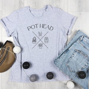 Pot Head svg, Plant lover svg, Pot Head Plant lover tshirt svg, svg download, Plant lover Gift