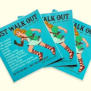 TOTK - Link Just Walk Out Sticker