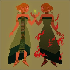 TOTK - Zelda Print