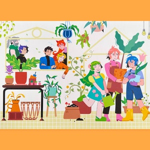 Welcome to Demon School Iruma Large Print