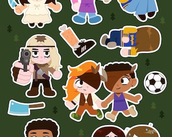 Yellowjackets Sticker Sheet