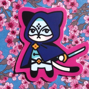 The Great Ace Attorney - Nyasked Disciple Vinyl Sticker