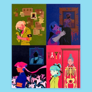 The Great Ace Attorney 8" Print