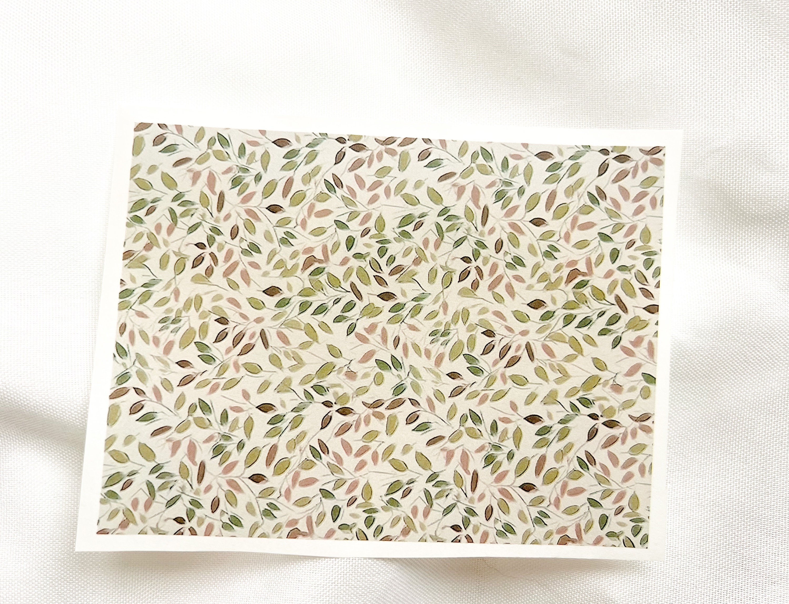 No-Water-Needed Transfer Paper for Polymer Clay YELLOW TINY FLOWERS (5.5 x  5.5 inches)