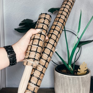 12&quot; & 24&quot; Coco Coir Poles für Kletterhaus Pflanzen