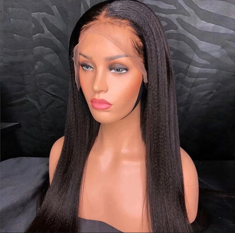 Yaki Lace Wig - Etsy Yaki Lace Wig - Etsy