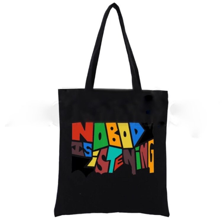 Zayn Malik 'nobody is Listening' Canvas Tote Bag - Etsy