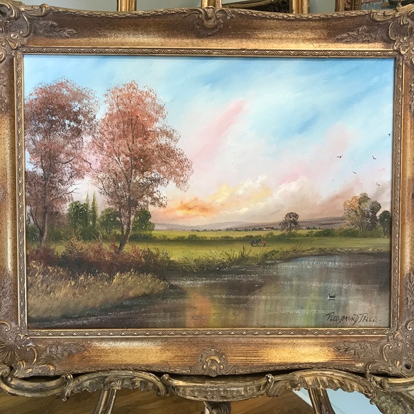 Oil Painting - Etsy UK