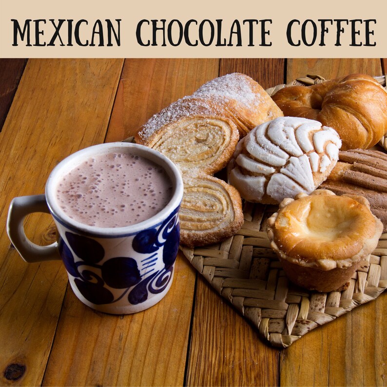 Mexican Chocolate Coffee Flavored Coffee Ground Coffee Etsy