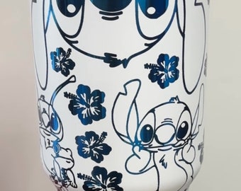 Laser Engraved Stitch Tumbler, 24oz/32oz Water Bottle & 40oz tumbler