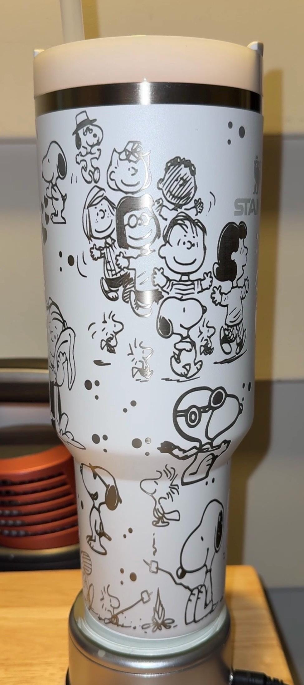 Snoopy Tumbler 32 Oz - Etsy