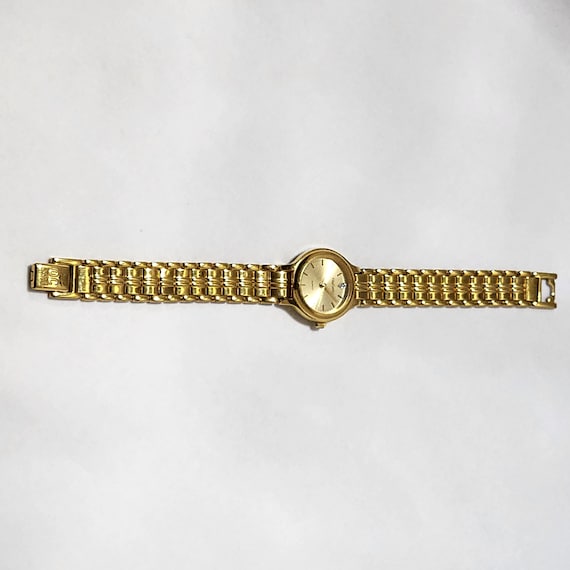 Vintage oleg Cassini diamond accented dial women's dr… - Gem