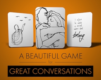 Demandu Card Game for Adults | Gift Valentine's Day Anniversary Wedding Birthday Best Friend | Couples Friends & Family | Questions