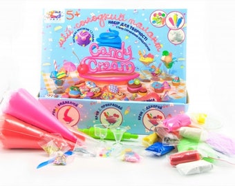 Knete Modellierung Knetmasse 75011 Soft Knete Bastelset Schokoladenphantasien Kinder Spielzeug Geschenk Idee für Mädchen Jungen über 5 Jahre