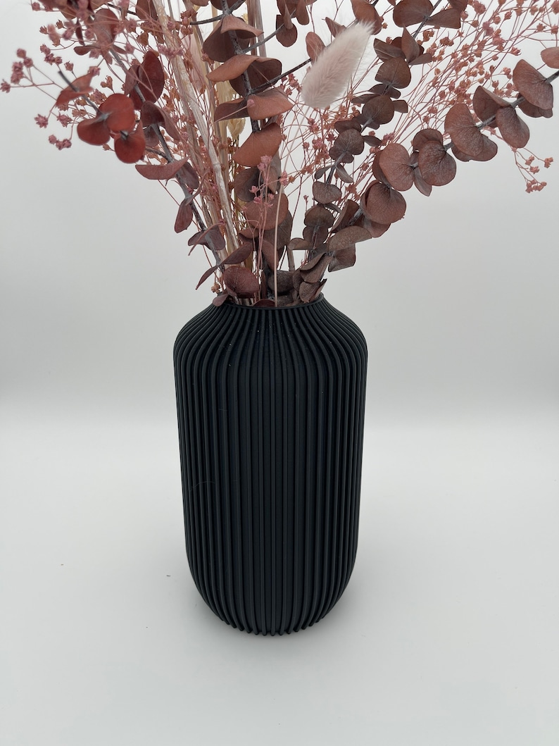 Vase Ruscus / Dekovase / Bodenvase / nur für Trockenblumen Bild 8