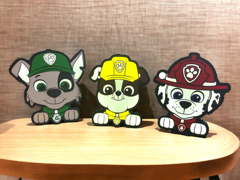 Paw Patrol Lampe Marshall, LED Bild 5