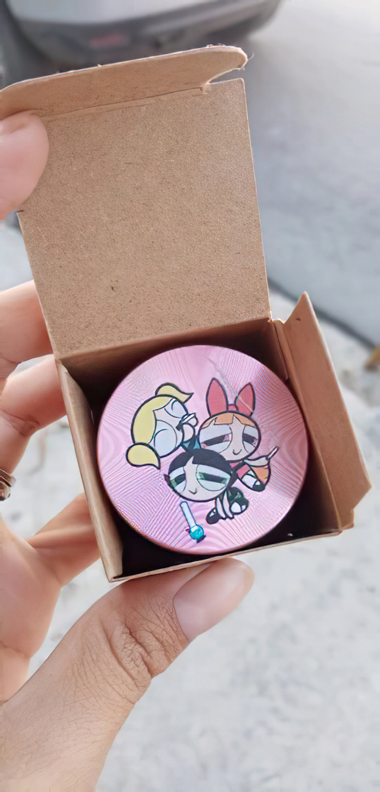 Cute the Powerpuff Girls Pink Weed Grinder 420 Girly Gift for Etsy Canada