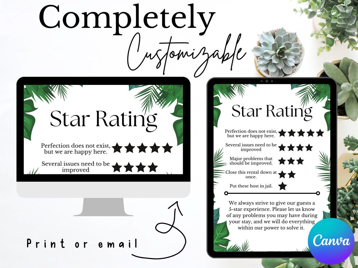 Airbnb 5 Star Review Template Modern Printable Mega Super Host VRBO airbnb-5-star-review-template-modern-printable-mega-super-host-vrbo