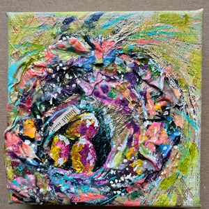 Abstract nest painting