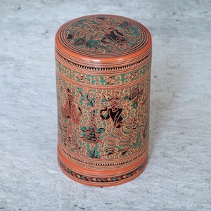 Vintage Burmese Lacquer Wallet Coin Purse Card Holder - Etsy Vintage Burmese Lacquer Wallet Coin Purse Card Holder - Etsy