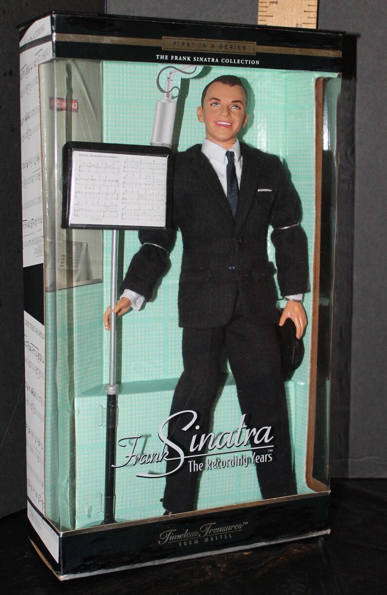 Mattel Barbie Timeless Treasure's Frank Sinatra Doll - Etsy
