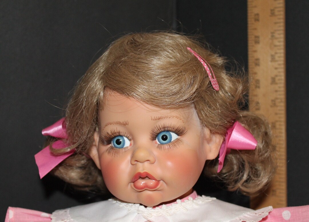 Fayzah Spanos Precious Heirlooms Rare Vinyl Doll Etsy