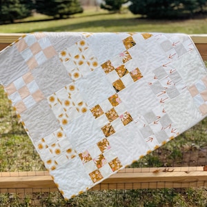 Quilted Wall Hanging/Baby Blanket image 1