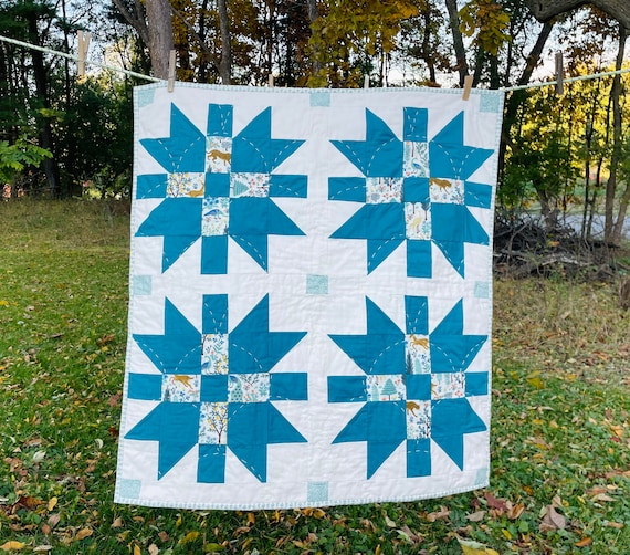 Handmade Quilted Wall Hanging/baby Blanket Etsy