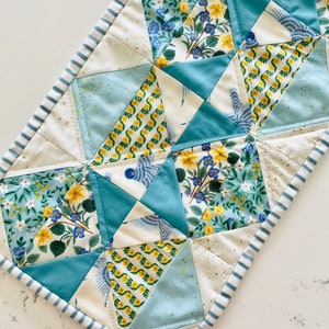 Scandinavian Quilted Table Runner image 3