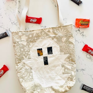 Ghosty Trick or Treat Tote image 2