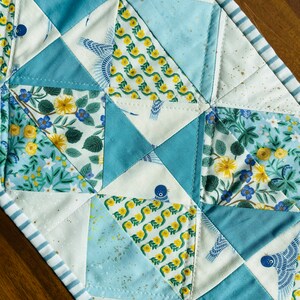 Scandinavian Quilted Table Runner image 5