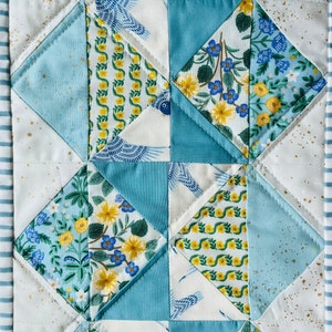 Scandinavian Quilted Table Runner image 6