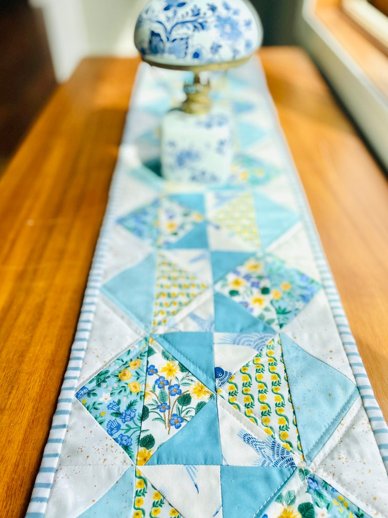 Scandinavian Quilted Table Runner image 2