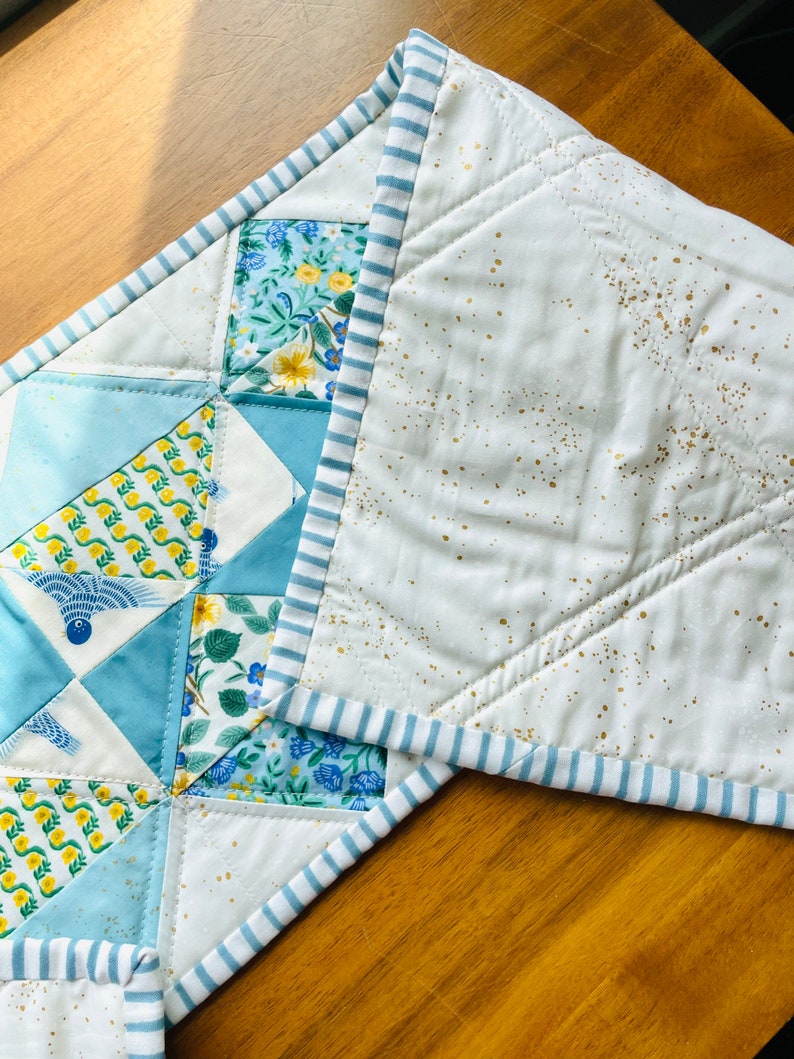 Scandinavian Quilted Table Runner image 4