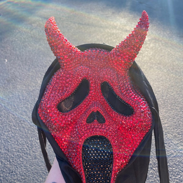 Costume Scream Mask - Etsy