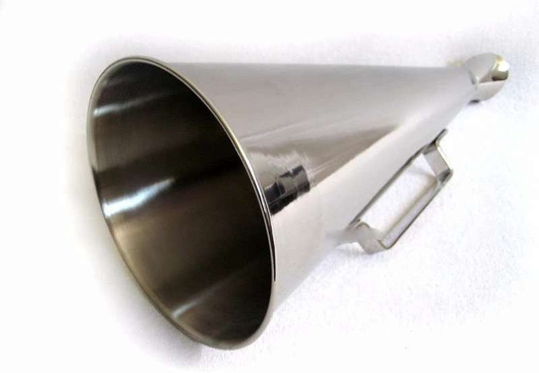 Megaphone, Mouthpiece, Brass Loudspeaker 35 Cm Megáfono, Trompeta ...