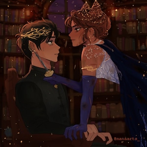 The Folk of the Air | Jurdan - Dain&#39;s Office | Fine Art Print | The Cruel Prince, The Wicked King, Queen of Nothing, Jurdan, Jude Duarte