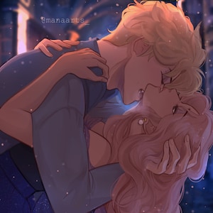 Once Upon a Broken Heart | Evajacks - Vampire Bite | Fine Art Print | OUABH, TBONA, A Curse for True Love, Caraval Series, Evangeline, Jacks