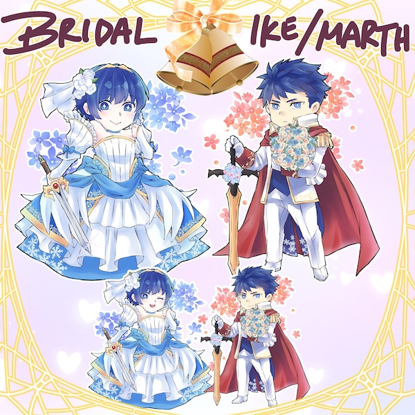 Bridal Versions Ike and Marth