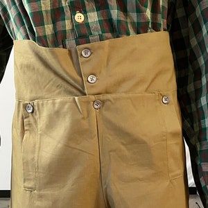 Men’s PANTALOON TROUSERS C. 1790-1830