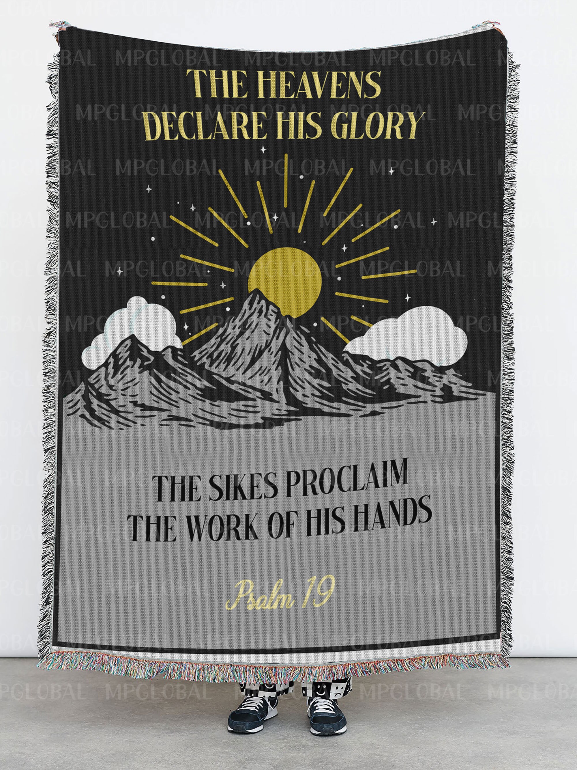 Psalm 19 :1 SVG PNG the Heavens Declare the Glory of God 